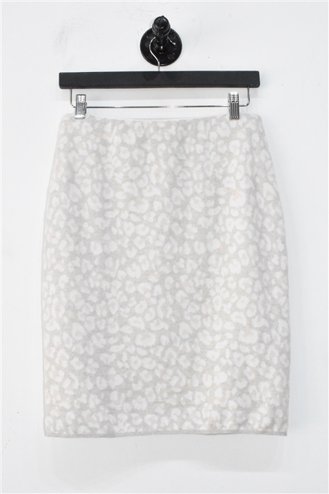 Animal Print Marc Cain Pencil Skirt, size M