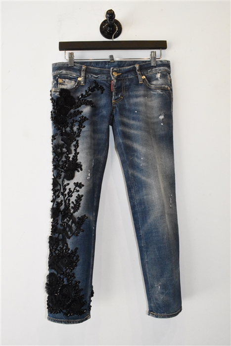 Faded Denim DSquared2 Capri, size 25