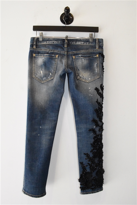 Faded Denim DSquared2 Capri, size 25