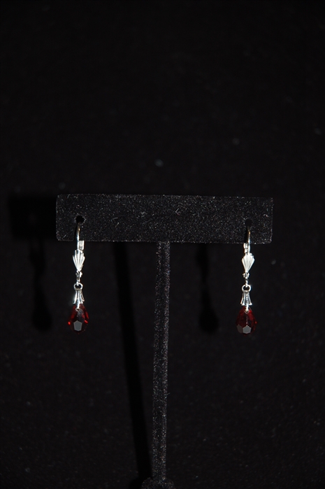 Rhodium Nina Ricci Earrings, size O/S