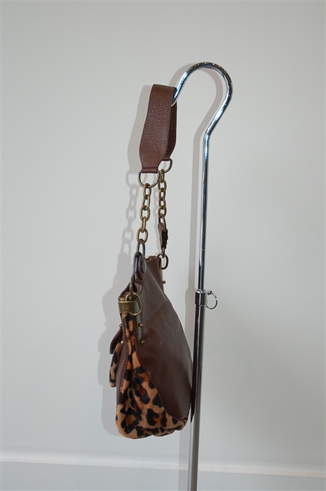 Dark Leather D&G - Dolce & Gabbana Hobo, size M
