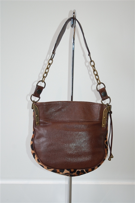 Dark Leather D&G - Dolce & Gabbana Hobo, size M