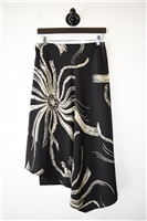 Black & Off-White Max Mara Wrap Skirt, size 8