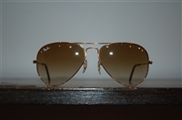 Gold Ray Ban Sunglasses, size O/S