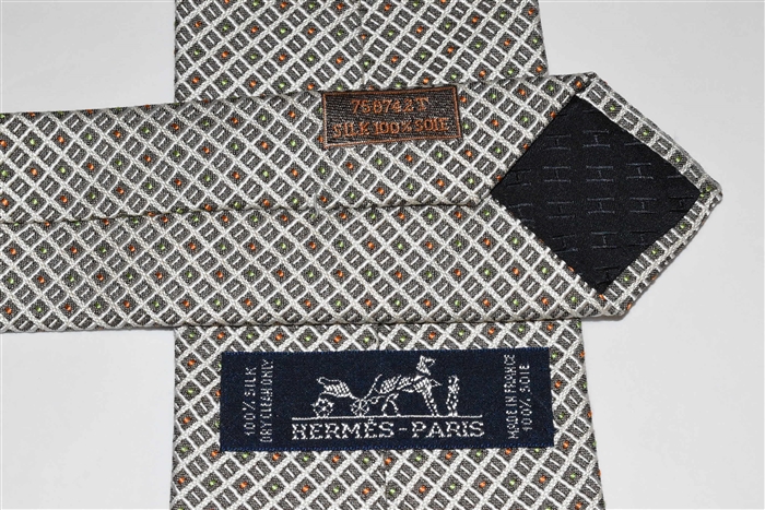 Geometric Hermes Tie, size O/S