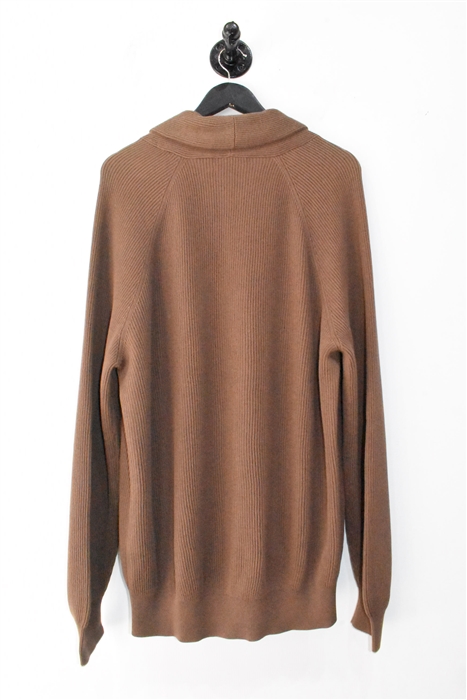 Hazelnut Brunello Cucinelli Cardigan, size 2XL