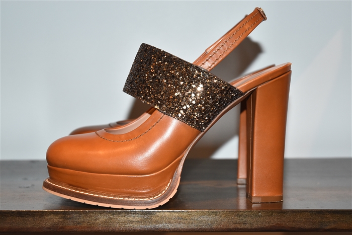 Whiskey Twin-Set Mary Janes, size 8