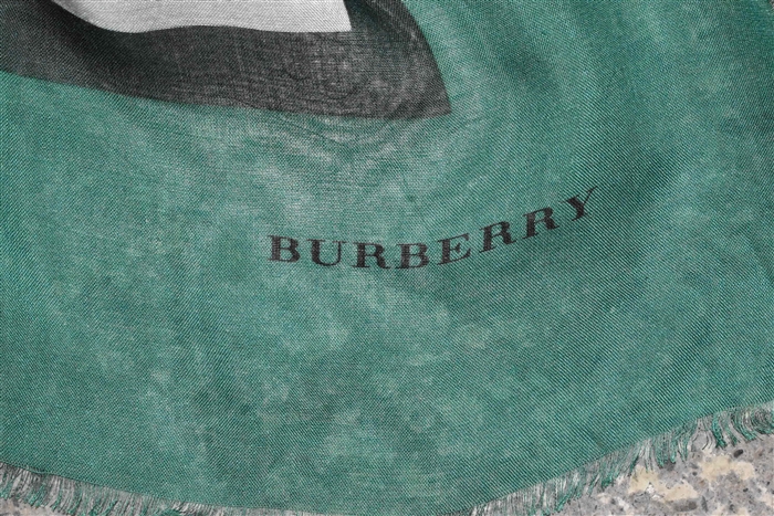 Animal Print Burberry Scarf, size O/S