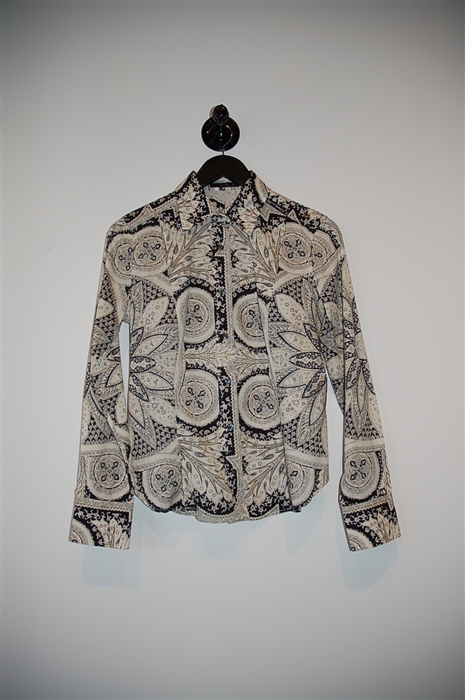 Floral Etro Button Shirt, size 6