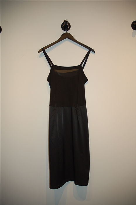 Basic Black Fendi Jeans Sheath Dress, size 6