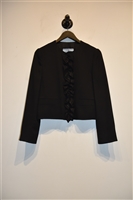 Basic Black Prada Dress Jacket, size 6