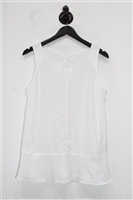 Bright White Marc Cain Shell, size M