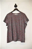 Animal Print Acne Studios T-Shirt, size XL