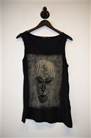 Black Seventy Tank Top, size 6