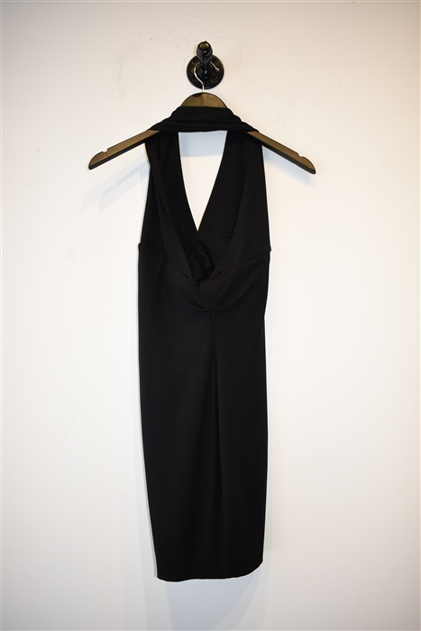 Basic Black Diane von Furstenberg Halter Dress, size XS