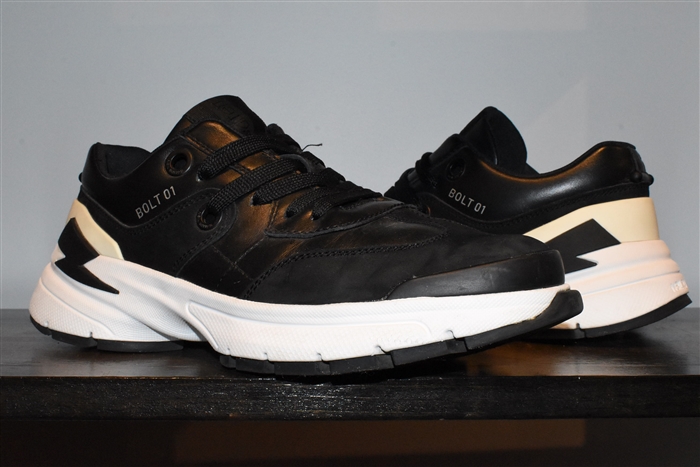 Black & White Neil Barrett Sneaker, size 9
