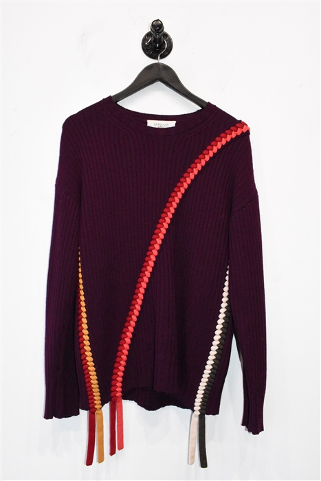 Burgundy Derek Lam - 10 Crosby Pullover, size S