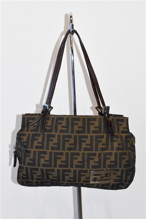 Monogram Fendi Shoulder Bag, size S