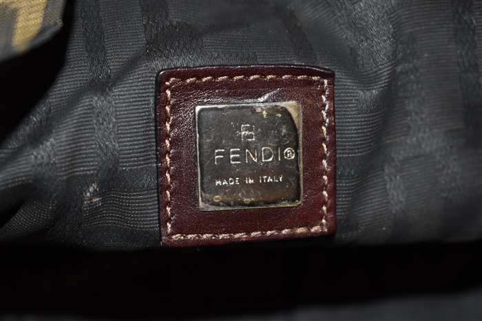Monogram Fendi Shoulder Bag, size S