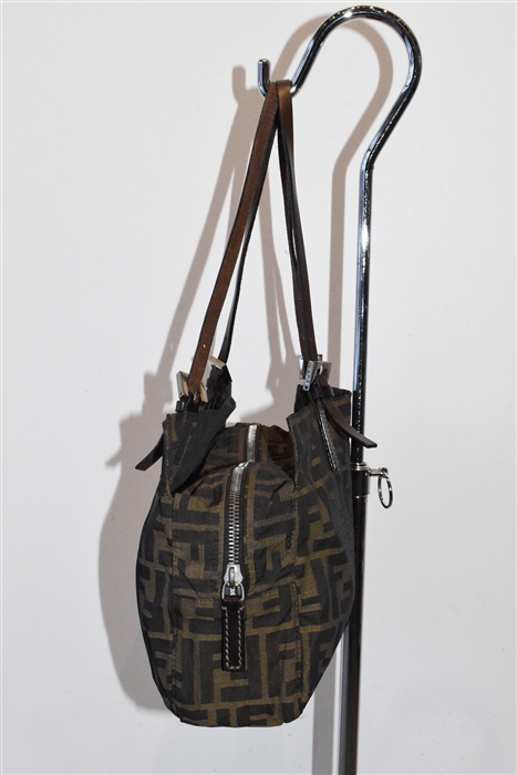 Monogram Fendi Shoulder Bag, size S