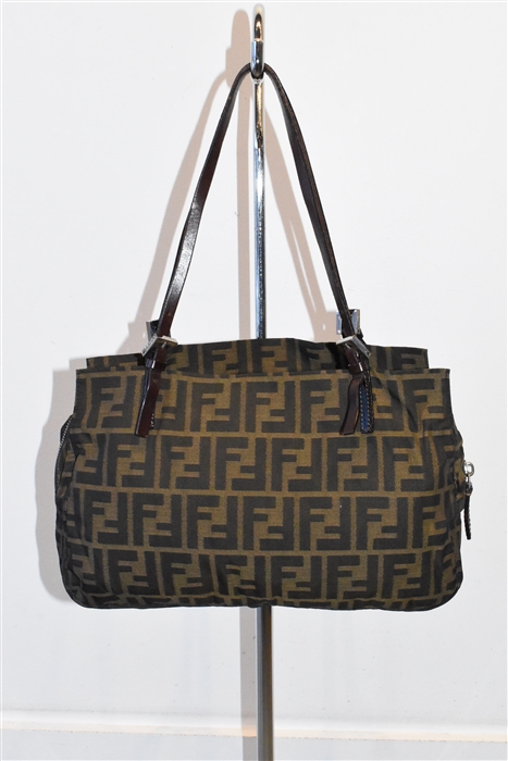 Monogram Fendi Shoulder Bag, size S