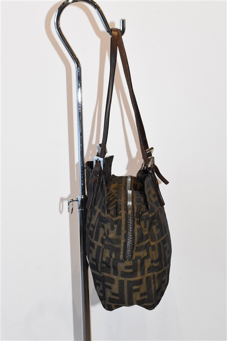Monogram Fendi Shoulder Bag, size S