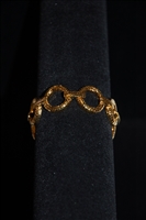 Gold Nina Ricci Bracelet, size O/S
