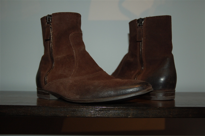 Brown Suede Gucci Ankle Boot, size 7