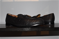 Black Leather Giorgio Armani Loafer, size 9