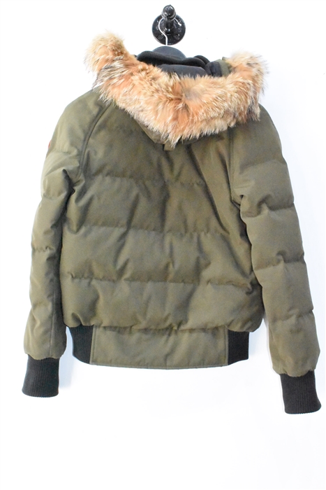 Military Green Canada Goose Puffer Jacket, size S