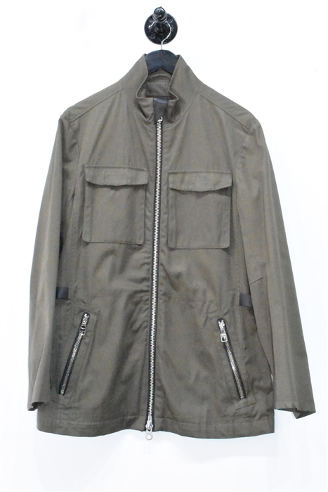Military Green Salvatore Ferragamo Field Jacket, size M