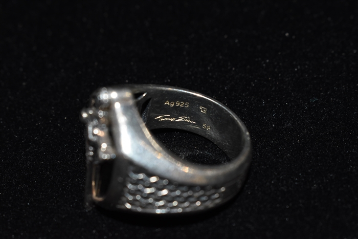 Sterling Silver Thomas Sabo Ring, size O/S