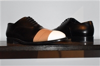 Black Leather Burberry Oxford, size 9
