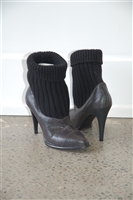 Basic Black Stella McCartney Ankle Boots, size 9