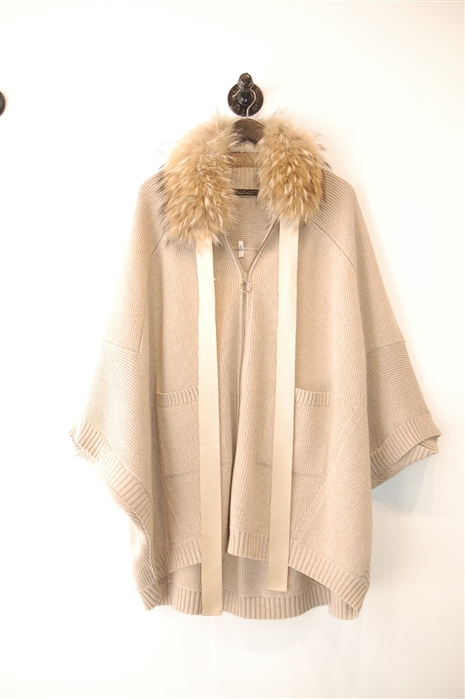 Beige Twin-Set Sweater Jacket, size S