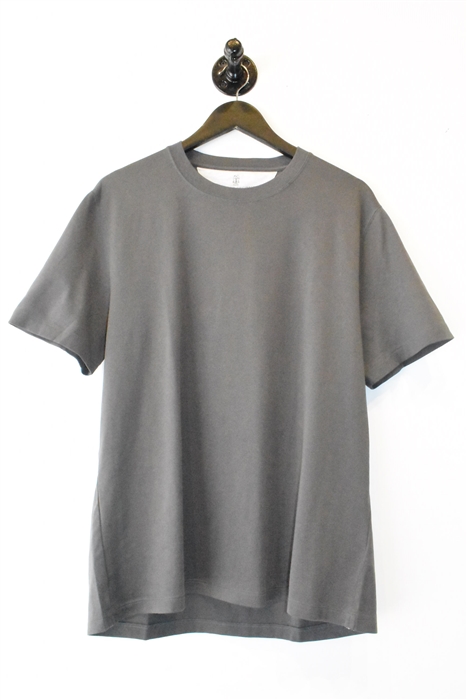 Dark Khaki Brunello Cucinelli T-Shirt, size L