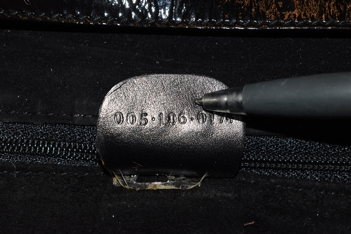 Black Patent Gucci - Vintage Evening Bag, size S