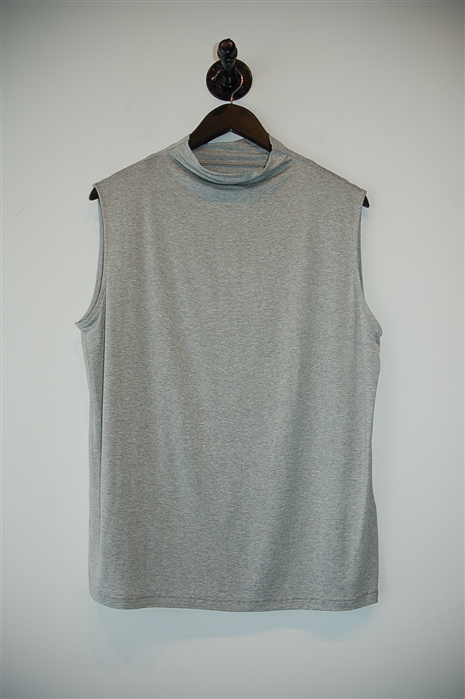 Gray Stripe Eleventy Sleeveless, size 2XL