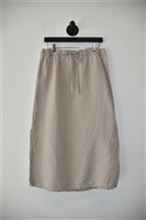 Raw Linen Eileen Fisher Straight Skirt, size M