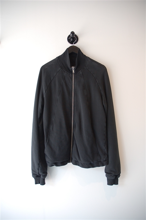 Faded Black Rick Owens - Drkshdw Zippered Sweater, size M