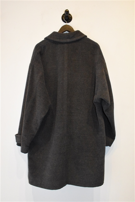 Dark Ash Gianni Versace - Vintage Duffle Coat, size M