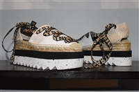 Mixed Neutrals Stella McCartney Espadrilles, size 8