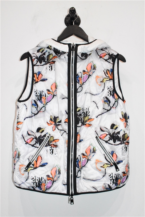 Bright White Marc Cain Padded Vest, size M