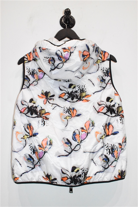 Bright White Marc Cain Padded Vest, size M