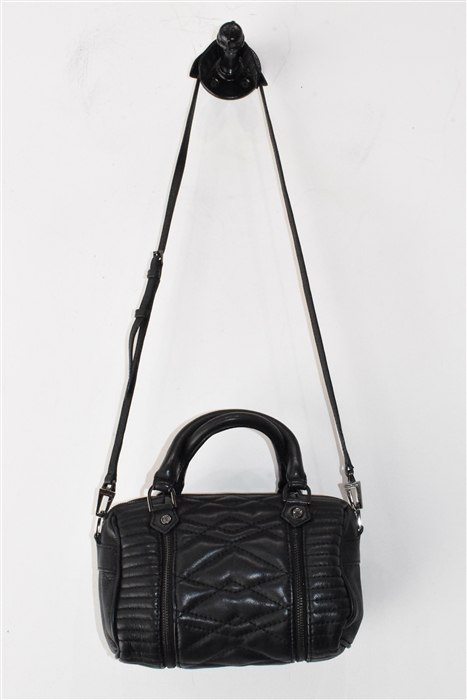 Black Leather Zadig & Voltaire Satchel, size XS
