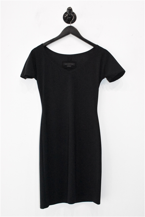 Basic Black Marie Saint Pierre Sheath Dress, size S