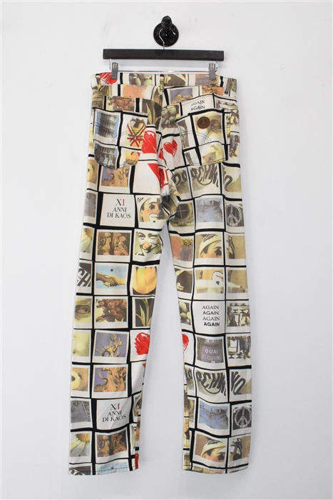 Print Moschino - Jeans Denim, size 36
