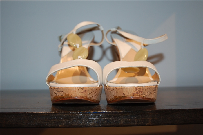 Soft White Michael Kors Collection Sandal, size 7