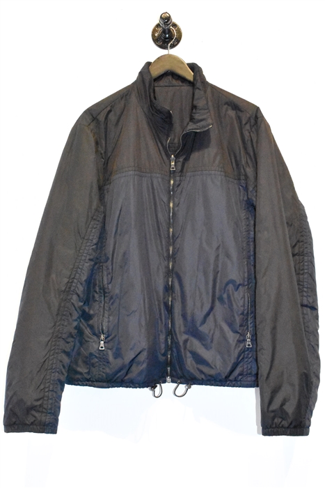 Black & Navy Prada Technical Jacket, size XL