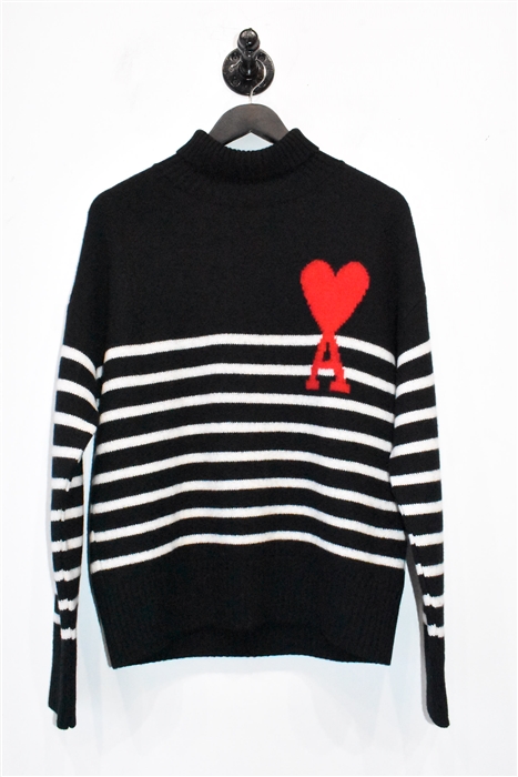 Black & White Ami - Alexandre Mattiussi Pullover, size XS